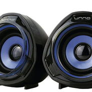 Obtén un sonido inigualable con Bocinas Thunder USB 2.0 Negro Azul 10W Nuevas 🎲63723128 - Img 45398134