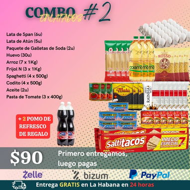 🛒🥫 COMBO DE DESPENSA SIN CONGELADOS – ARMA TU PEDIDO, ENTREGA GRATIS EN LA HABANA - Img 127421223