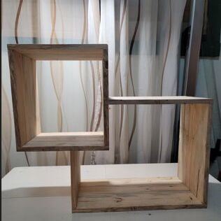 Estante de Pared Moderno Compacto - Img 118667680