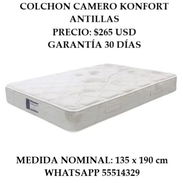 COLCHON CAMERO KONFORT ANTILLAS, ENTREGA DE FACTURA, VARIEDAD DE COLCHONES, ÚTILES DEL HOGAR, ETC - Img 55812758