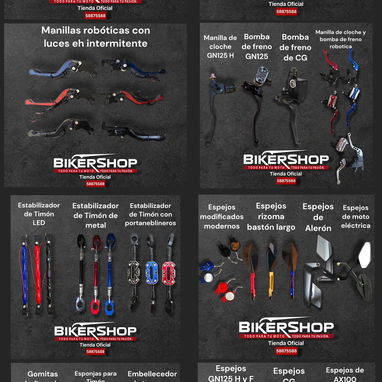 Tienda de Accesorios para motos de combustión. BIKERSHOP - 7/10