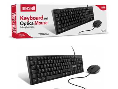 💻🌟 Combo Teclado y Mouse MAXELL: ¡Increíble! 🚀 Envío gratuito. 📦✨ - Img main-image-45647205