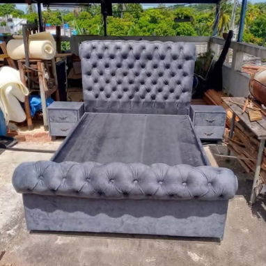 Camas modernas tapizadas con maxima calidad y garantía... - 4/10