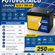 ☀️🔋 ¡BATERÍA DE LITIO LiFePO4 DE 12.8 V Y 100 Ah! 🔋☀️ - Img 58017627