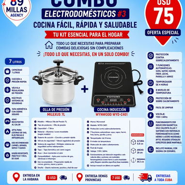 Combos de elctrodomesticos: Freidora mas arrocera, lavadora mas calentador de agua. - 6/6
