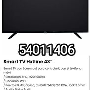 !!Smart TV Hotline 43" Smart TV con Sceencast para controlarlo con el teléfono móvil / Resolución: FHD, 1920x1080px...!! - Img 45514634