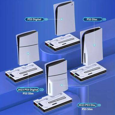 📞53884600.🎇 Base Multifuncional para PS5 Slim, PS5 Digital y PS5 Disc🎇 Mensajería disponible.🚴 - Img 121019895