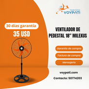 VENTILADOR DE PEDESTAL 18" MILEXUS - Img 56561157