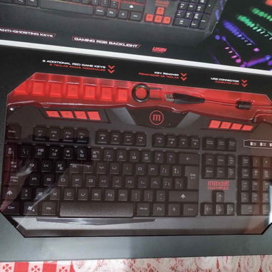 ⌨️ 40🖱️ COMBO DE TECLADO Y MOUSE GAMING MAXELL. NUEVO Y SELLADO EN CAJA. TLF 54833699 - Img 101755375