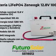 Batería Zeneogk BA-05 12.8V 100Ah LiFePO4 - Img 55180690