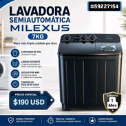 Lavadora semiautomática Milexus d 7kg - Img 57965384