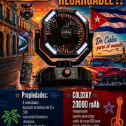 Ventilador recargable Coldsky - Img 57471006