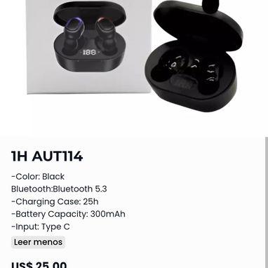 Audifonos manos libres akg 3.5 o tipo c,IPhone o tipo c, inalambrico de xiaomi,samsung IPhone y cascos de 33 a 100 horas - Img 109845673