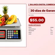BALANZA DIGITAL COMERCIAL MARWA . - Img 56927050