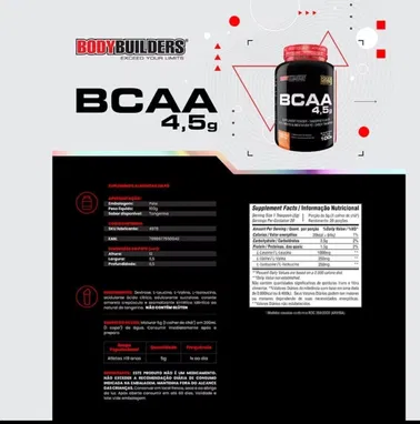 Kit Whey Protein 500g + BCAA 100 g + Creatine 100 g + Coctelera BodyBuilders, 53583761 - Img 87281445