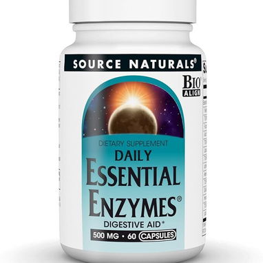 Enzimas Esenciales Diarias 500mg (Source Naturals · 60 cápsulas vegetarianas) - 6/7