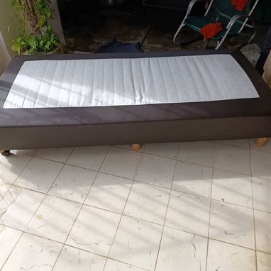 Cama personal con colchón todo original de tienda - Img 122407971