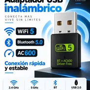 Adaptador WiFi 5G USB Con Bluetooth - Img 58290609