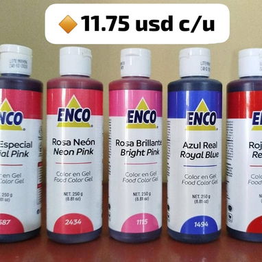 🧁 Insumos para repostería 💯 IMPORTADOS 🔸  Marca ENCO - 4/7