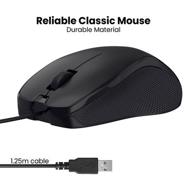🖱️ ¡En venta! Mouse Portronics Toad 101 Black USB. Tel5266I337 - Img 103147717