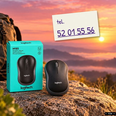 Mouse inalámbrico Logitech M185 - 3/3