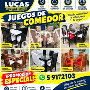 LO QUE BUSCAS.. JUEGOS DE COMEDOR con diferentes diseños para que puedas elegir según tu gusto.. AL PRIVADO PARA VER CA - Img 57786900
