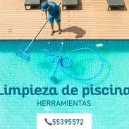 Útiles para limpieza de piscina (manguera, vara, cepillo, flotador dosificador...) - Img 50816913