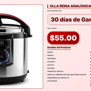 OLLA REINA ANALÓGICA 6L EKO VPT#-0207 - Img 56323885