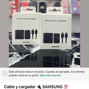Cargador 25w + Cable Samsung originales nuevos sellados en caja - Img 58077108