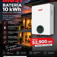 🔋Batería de respaldo 10kWk… MUST LP16-48200 - Img 57216809