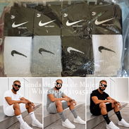 Medias Originales 🇺🇲 Nike Negra y gris largas y cortas - Img 56844331