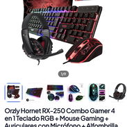 Combo gamer teclado mouse audífonos - Img 56750732