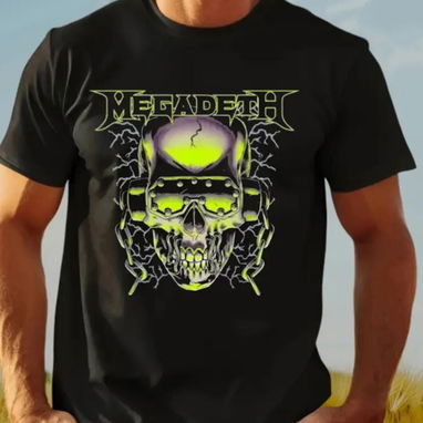 Camisetas negras temáticas de rock & roll - Img 116563079