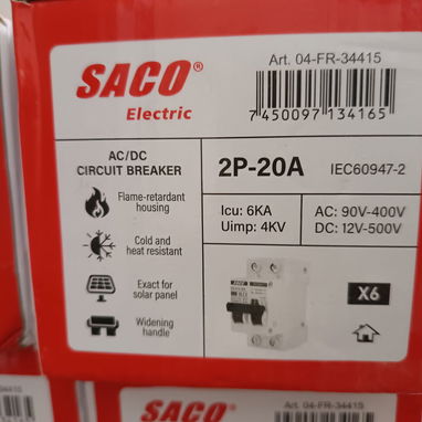 Breacker de corriente directa 20A - 2/2