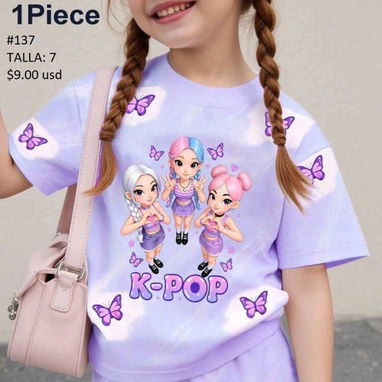 Ropa de niña de las guerreras K-pop - Img 125726905