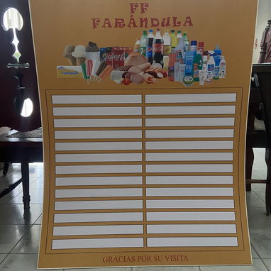 Pizarras para productos y precios / pizarras de pvc - Img 120184625