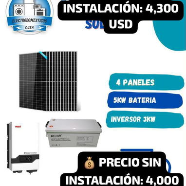KIT SOLARES A LA VENTA  CON SUS PANELES SOLARES - 2/7