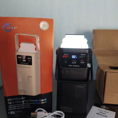 POWERBAM YISEN 60000 MAH CON LUZ - Img 127695485