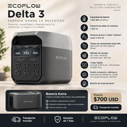 Ecoflow Delta 3 1024Wh 1800Wh/3600W Pico - Img 57892055