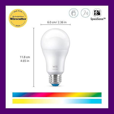📞53884600.🎇 Bombilla Inteligente WiZ LED A19 Full Color🎇 Mensajería disponible.🚴 - 5/6
