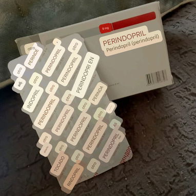 Venta de Perindopril . Blíster de 10 tabletas de 8 MG en 2000 pesos - Img 113494831