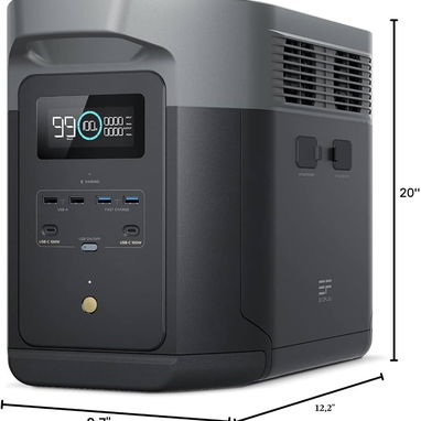 Que esperas para hacerte de esta ECO FLOW DELTA 2 que es una estación de energía portátil de 1024 Wh..!!! Wa.me/+5354260 - 3/3