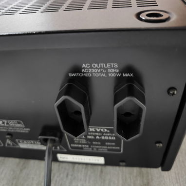 Amplificador ONKYO Integra A-8850 con su mando nuevo - Img 120508247