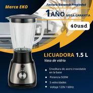 Licuadora de mesa 1,5lt vaso de vidrio..... - Img 55076476