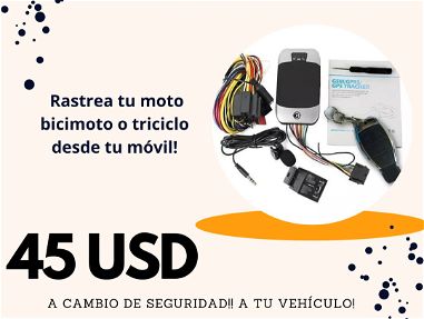 Sistema GPS para su MOTO, BICIMOTO, TRCICLO O AUTO!.. garantice su seguridad! - Img main-image-45683332