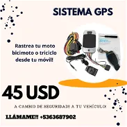 Sistema GPS para su MOTO, BICIMOTO, TRCICLO O AUTO!.. garantice su seguridad! - Img 45683332