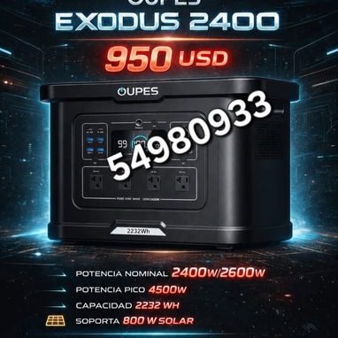 (54980933)⚡🔋 ¡QUE LOS APAGONES NO TE DETENGAN! 🔋⚡ ¿Necesitas energía cuando más la necesitas? 🔌💡 Tenemos ESTACIONES - 7/10