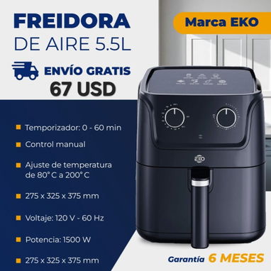 Freidoras de aire de 5.5 litros - 2/2