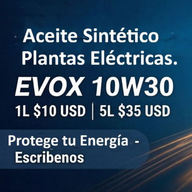 Aceite 10W30 Sintético para Plantas Eléctricas – Protección PREMIUM. - 2/2