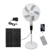 Ventilador recargable D pedestal solar fan - Img 55913452
